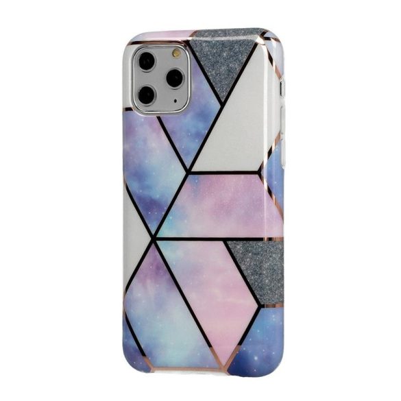 Samsung Galaxy A41 szilikon tok, hátlap tok, TPU tok, SM-A415, Cosmo Marble Design 3