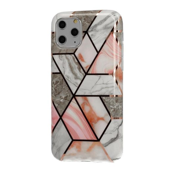 Samsung Galaxy A41 szilikon tok, hátlap tok, TPU tok, SM-A415, Cosmo Marble Design 4