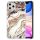 iPhone 11 Pro (5,8") szilikon tok, hátlap tok, TPU tok, márvány mintás, Marble Glitter Design 1