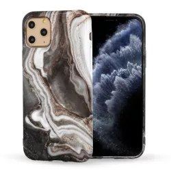   iPhone 12 Mini (5,4") szilikon tok, hátlap tok, TPU tok, márvány mintás, Marble Silicone Design 7