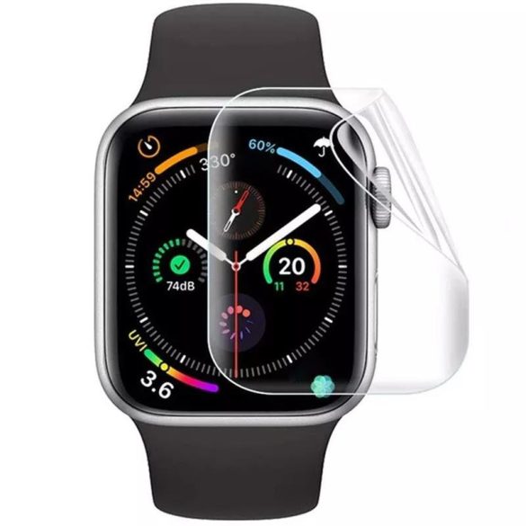 Apple Watch hydrogel képernyővédő fólia, TPU, 40mm