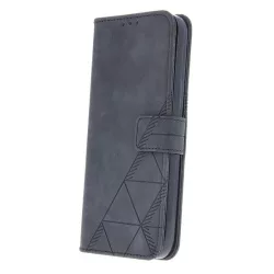   Samsung Galaxy M53 telefon tok, könyvtok, oldalra nyíló tok, mágnesesen záródó, fekete, SM-M536, Smart Trendy Porto