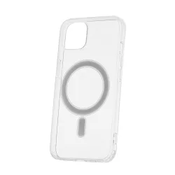    iPhone 12 / 12 Pro (6.1")  szilikon tok, átlátszó, 1,5mm, Anti Shock Magsafe