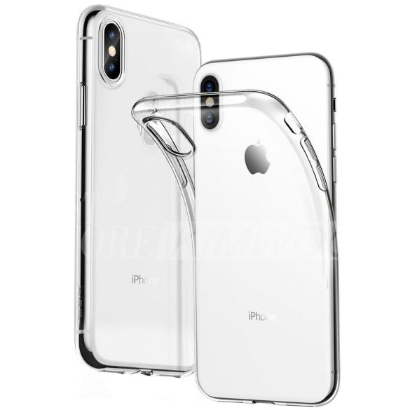 Xiaomi Poco C40 hátlap tok, szilikon tok, átlátszó, 1mm, Slim