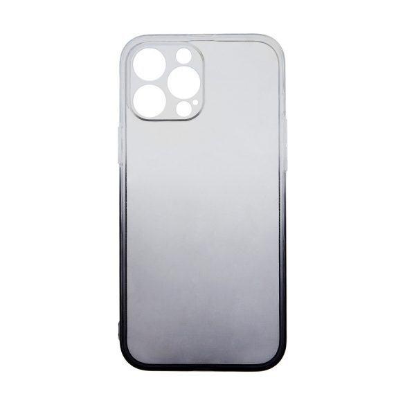iPhone 13 (6.1') szilikon tok, hátlap tok, TPU tok, szürke, színátmenetes, Gradient 2mm