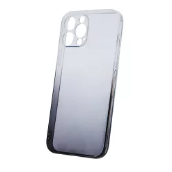   iPhone 12 (6.1') szilikon tok, hátlap tok, TPU tok, szürke, színátmenetes, Gradient 2mm