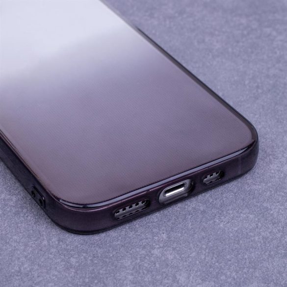 Samsung Galaxy A33 szilikon tok, hátlap tok, TPU tok, szürke, színátmenetes, SM-A336, Gradient 2mm