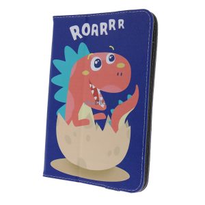 Univerzális tablet könyvtok, 9"-10", Dino Roar