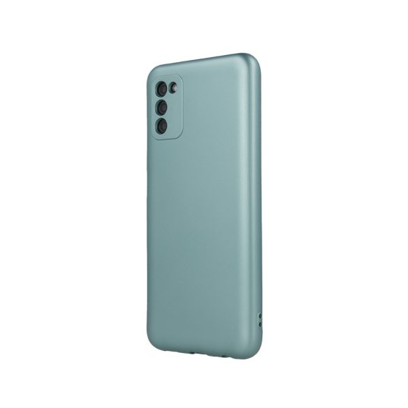 Samsung Galaxy A54 hátlap tok, TPU tok, zöld, SM-A546, Metallic