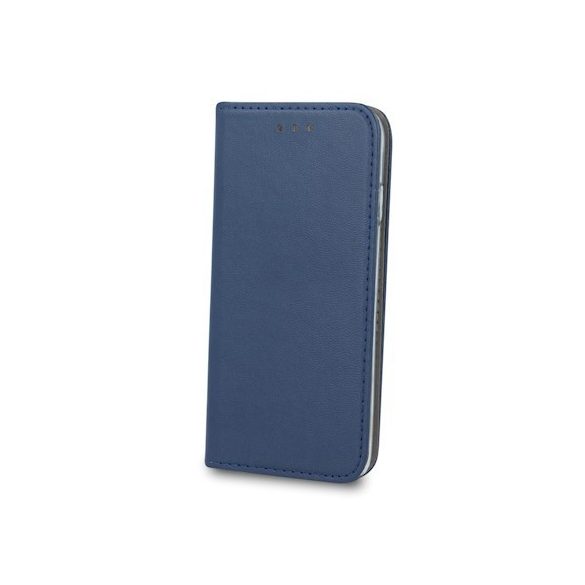 Xiaomi Redmi Note 12s telefon tok, könyvtok, notesz tok, oldalra nyíló tok, mágnesesen záródó, kék, Smart Magnetic