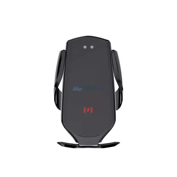 Univerzális autós tartó wireless töltővel, szellőzőnyílásra helyezhető, automata, 15W, fekete, Maxlife MXCH-08
