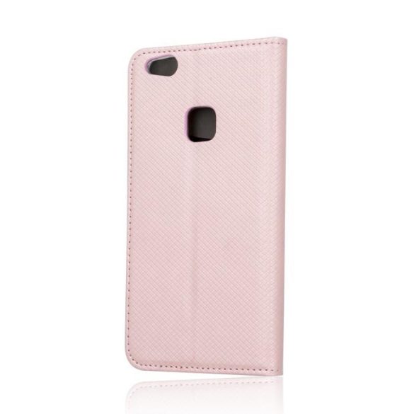 Lenovo Vibe C2 telefon tok, könyvtok, oldalra nyíló tok, mágnesesen záródó, K10A40, rose gold