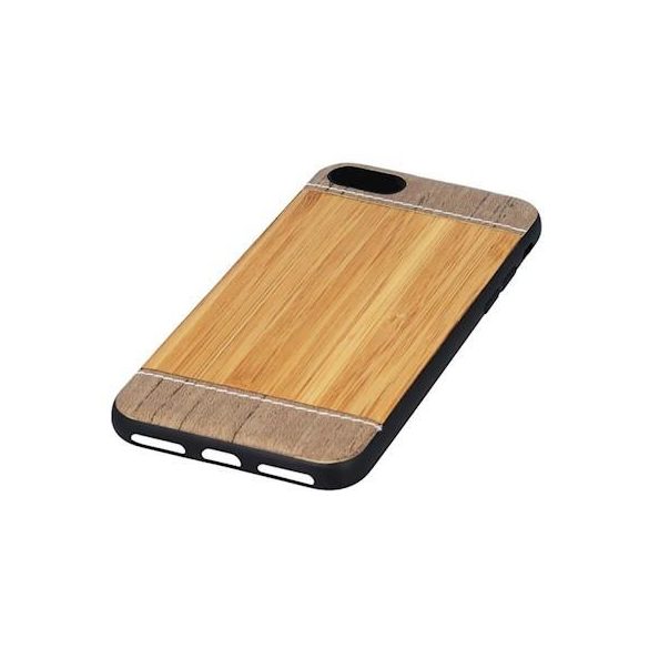 Beeyo Wooden Samsung J330 Galaxy J3 2017 EU fa & bőr hátlap tok