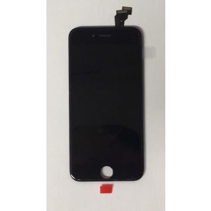 iPhone 6 6G (4,7") fekete LCD + érintőpanel AAAA minőségű