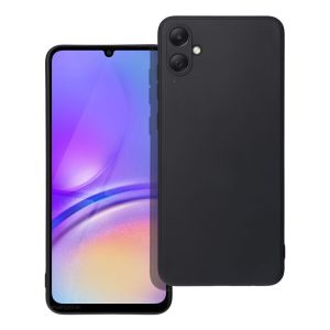 Samsung Galaxy A05s szilikon tok, hátlap tok, fekete, SM-A057, matt