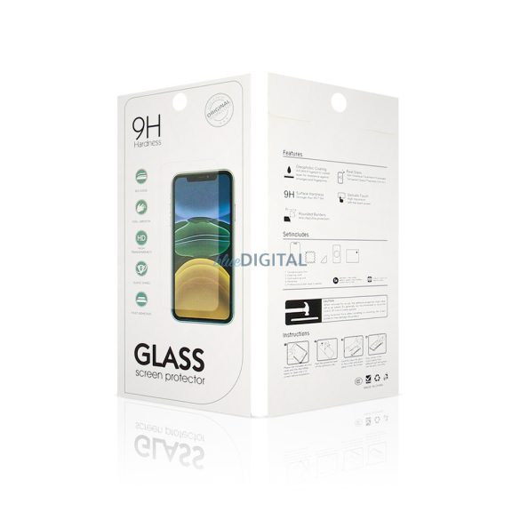 Huawei P Smart előlapi üvegfólia, edzett, 9H, 0.3mm, OEM