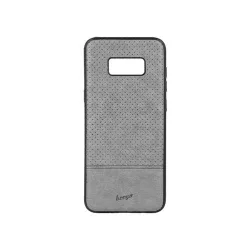   Beeyo Premium Samsung J330 Galaxy J3 2017 EU szürke műbőr bevonatos szilikon tok