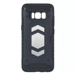   Samsung Galaxy J6 Plus ütésálló hátlap tok, mágneses, fekete, SM-J610, Defender Magnetic