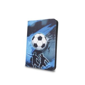 Univerzális tablet könyvtok, mintás, 9"-10", Football