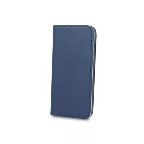 Samsung Galaxy A30 telefon tok, könyvtok, notesz tok, oldalra nyíló tok, mágnesesen záródó, SM-A305, kék, Smart Magnetic