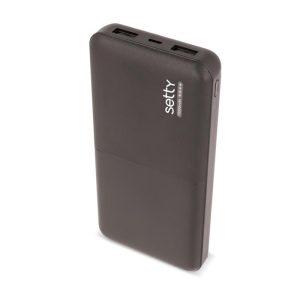 Power Bank, 10000mAh, 2x USB, Setty SPB-10