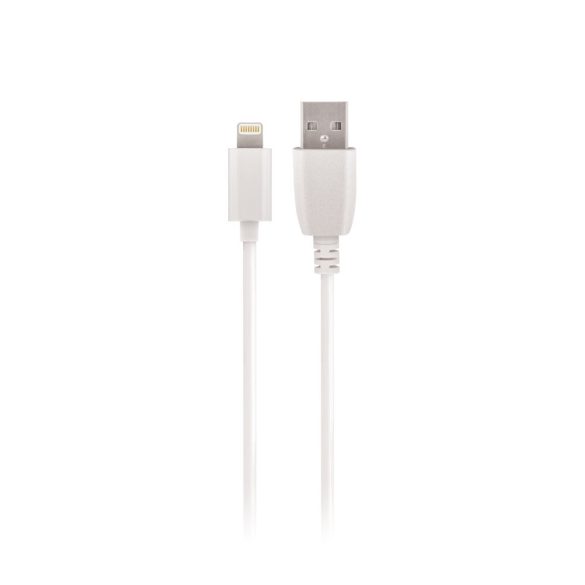 iPhone 8pin adatkábel, 1M, 2A, fehér, Maxlife