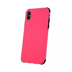  Samsung Galaxy A10 ütésálló hátlap tok, rózsaszín, SM-A105, Defender Rubber