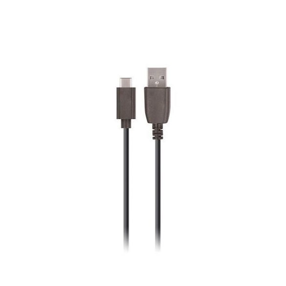Maxlife fekete Type-C adatkábel 2A 1m