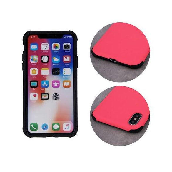 iPhone 11 Pro (5,8") ütésálló hátlap tok, rózsaszín, Defender Rubber