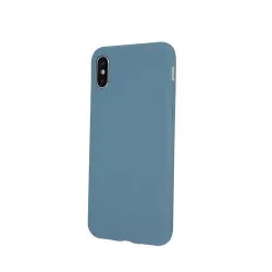   iPhone XS Max (6,5") szilikon tok, hátlap tok, szürkéskék, matt