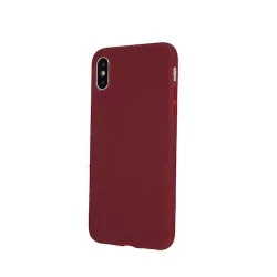   Samsung Galaxy S20 Ultra szilikon tok, hátlap tok, SM-G988, bordó, matt