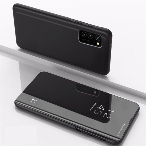 Smart Clear View Huawei P Smart Pro / Honor Y9S fekete okos könyvtok