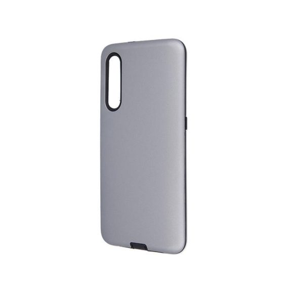 Samsung Galaxy Note 10 Lite / A81 ütésálló hátlap tok, TPU tok, ezüst, SM-N770 Defender Smooth