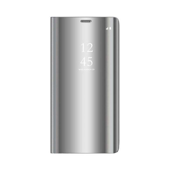 Smart Clear View Samsung G988 Galaxy S20 Ultra 5G ezüst okos könyvtok
