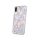 Samsung Galaxy S20 Ultra hátlap tok, TPU tok, márvány mintás, pink, SM-G988, Geometric Marmur