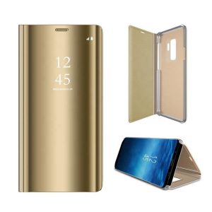 Smart Clear View Samsung N980 Galaxy Note 20 / Note 20 5G arany okos könyvtok