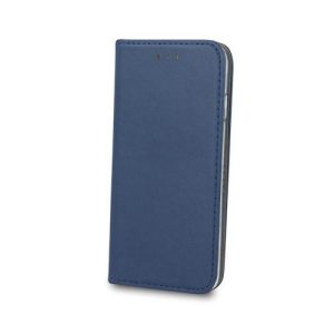 LG K22 telefon tok, könyvtok, notesz tok, oldalra nyíló tok, mágnesesen záródó, kék, Smart Magnetic