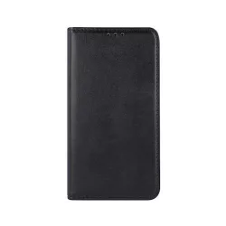   Samsung Galaxy A20s telefon tok, könyvtok, notesz tok, oldalra nyíló tok, mágnesesen záródó, SM-A207, fekete, Smart Magnetic
