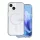 iPhone 15 Pro (6.3") szilikon tok, átlátszó, 1,5mm, rózsaszín, Anti Shock Thin Mag