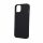 iPhone 13 (6,1") szilikon tok, hátlap tok, fekete, matt iPhone 13 (6,1") szilikon tok, hátlap tok, fekete, matt
