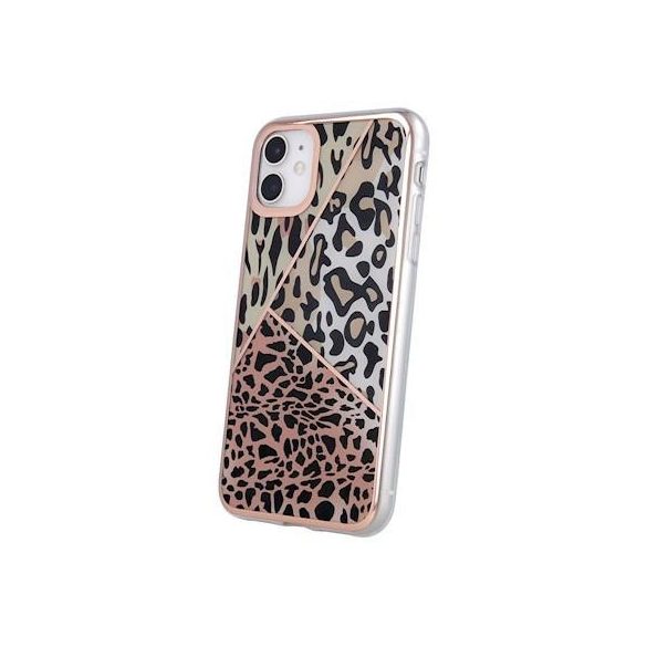 Ultra Trendy iPhone 12 / 12 Pro (6,1") "leopard 2" mintás kemény hátlap tok