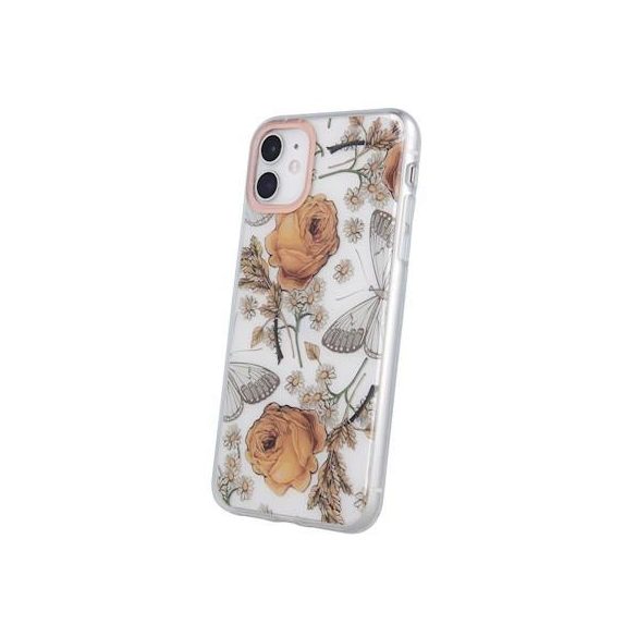 Ultra Trendy iPhone 7 / 8 / SE 2020 / SE 2022 (4,7") "rózsa" mintás kemény hátlap tok