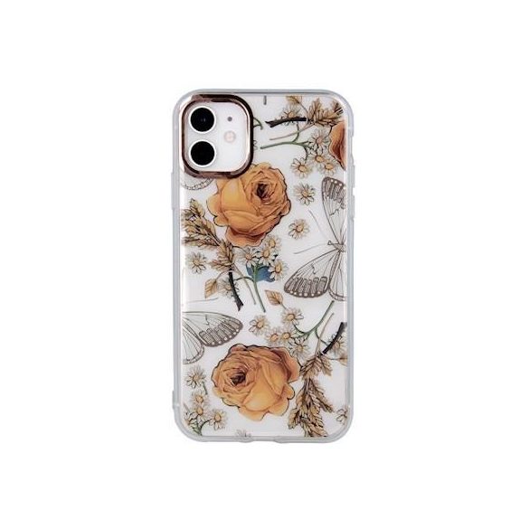 Ultra Trendy iPhone 7 / 8 / SE 2020 / SE 2022 (4,7") "rózsa" mintás kemény hátlap tok