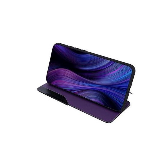 Smart view TPU Xiaomi Redmi 9T lila okos könyvtok