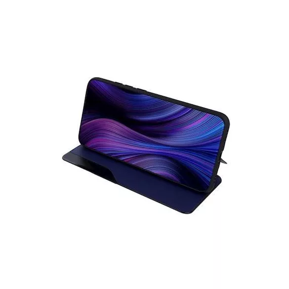 Smart view TPU Samsung A225 Galaxy A22 4G kék okos könyvtok