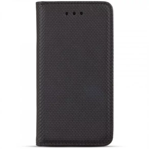 Motorola Moto E20 / E30 / E40 / E20S telefon tok, könyvtok, oldalra nyíló tok, fekete
