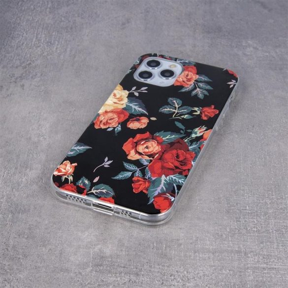 iPhone 11 Pro (5,8") hátlap tok, TPU tok, virág mintás, Ultra Trendy Flowers 1
