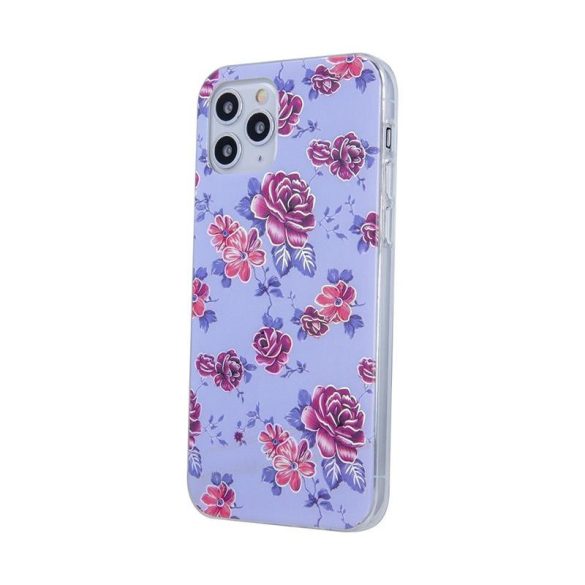 Samsung Galaxy A03s hátlap tok, TPU tok, SM-A037, virág mintás, Ultra Trendy Flowers 2