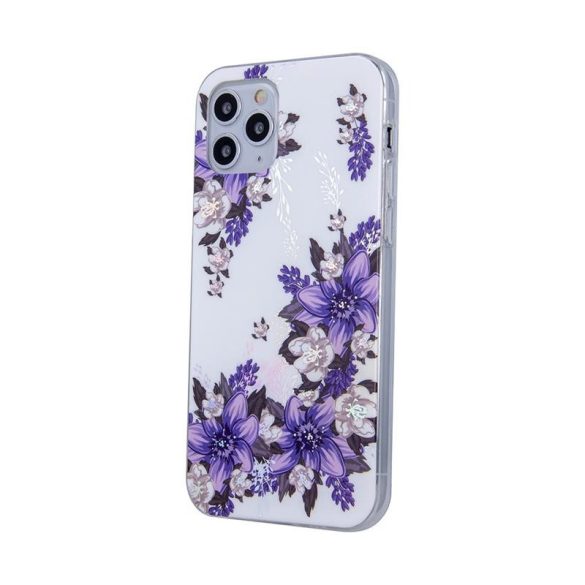 iPhone 11 Pro (5,8") hátlap tok, TPU tok, virág mintás, Ultra Trendy Flowers 3