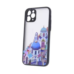   iPhone 13 Pro Max (6,7") hátlap tok, TPU tok, fekete, Ultra Trendy City 2
